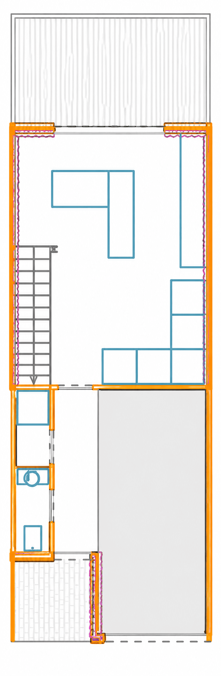 Plano Planta Calle - Vivienda B