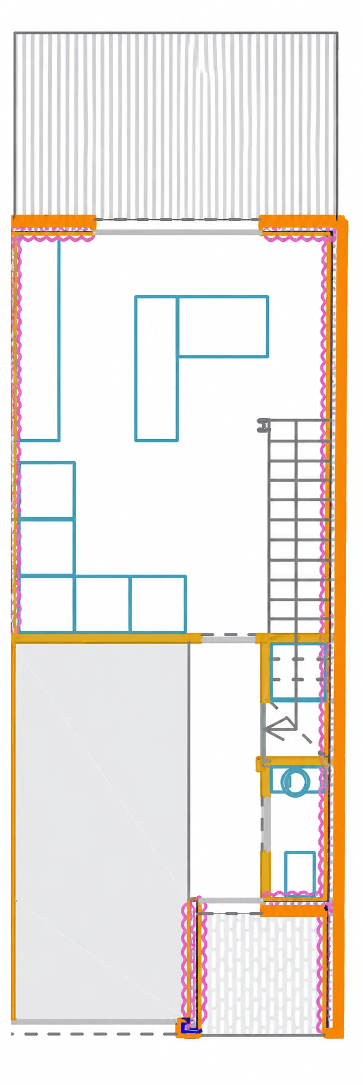 Plano Planta Calle - Vivienda C